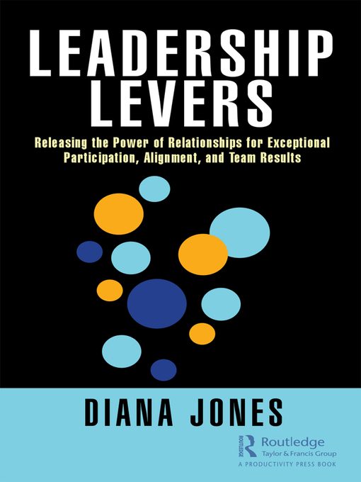 Title details for Leadership Levers by Diana Jones - Available